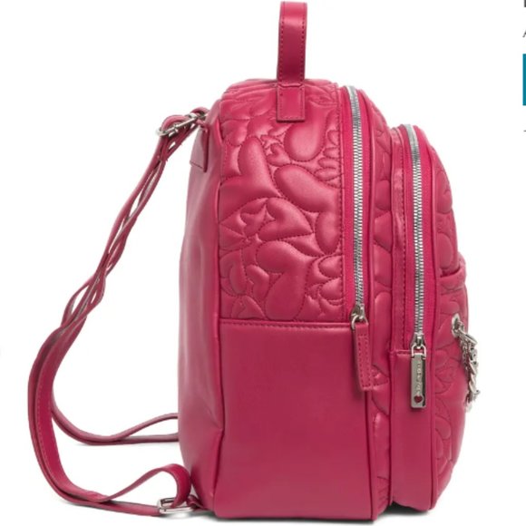 Betsey Johnson HEARTS BACKPACK MEDIUM - Picture 5 of 8
